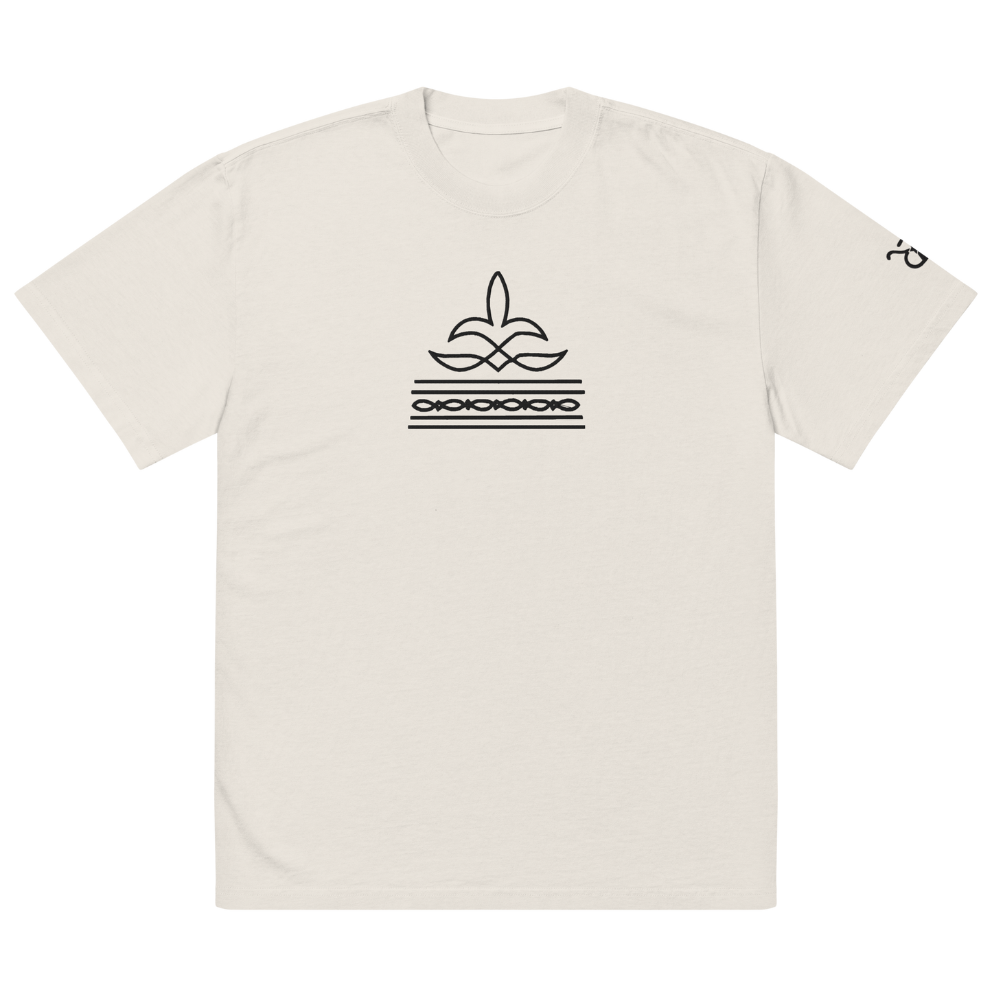 Oversized Boot Stitch Shirt (tan)