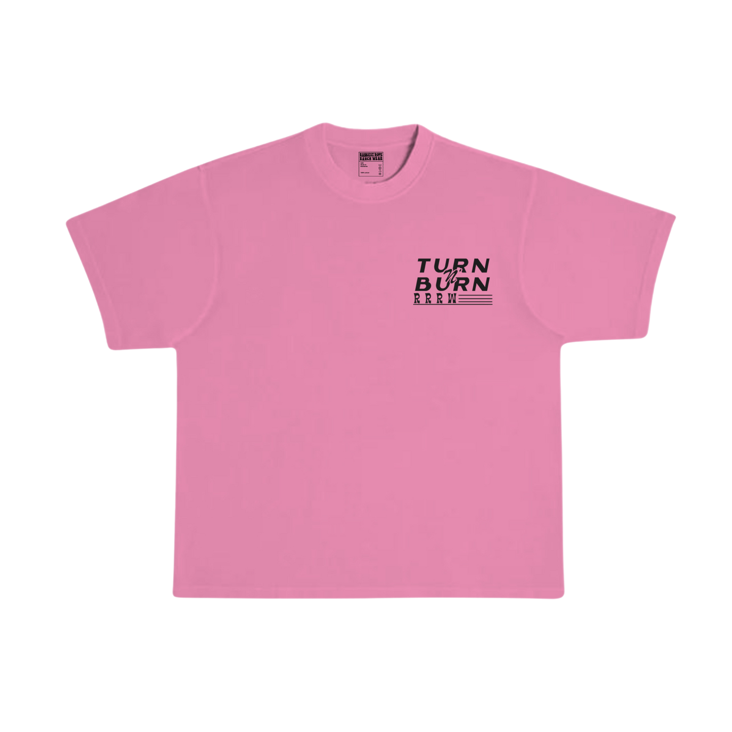 Turn N' Burn Tee (pink)