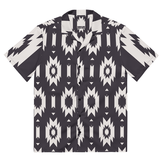 Black and White Button-up (short-sleeve)