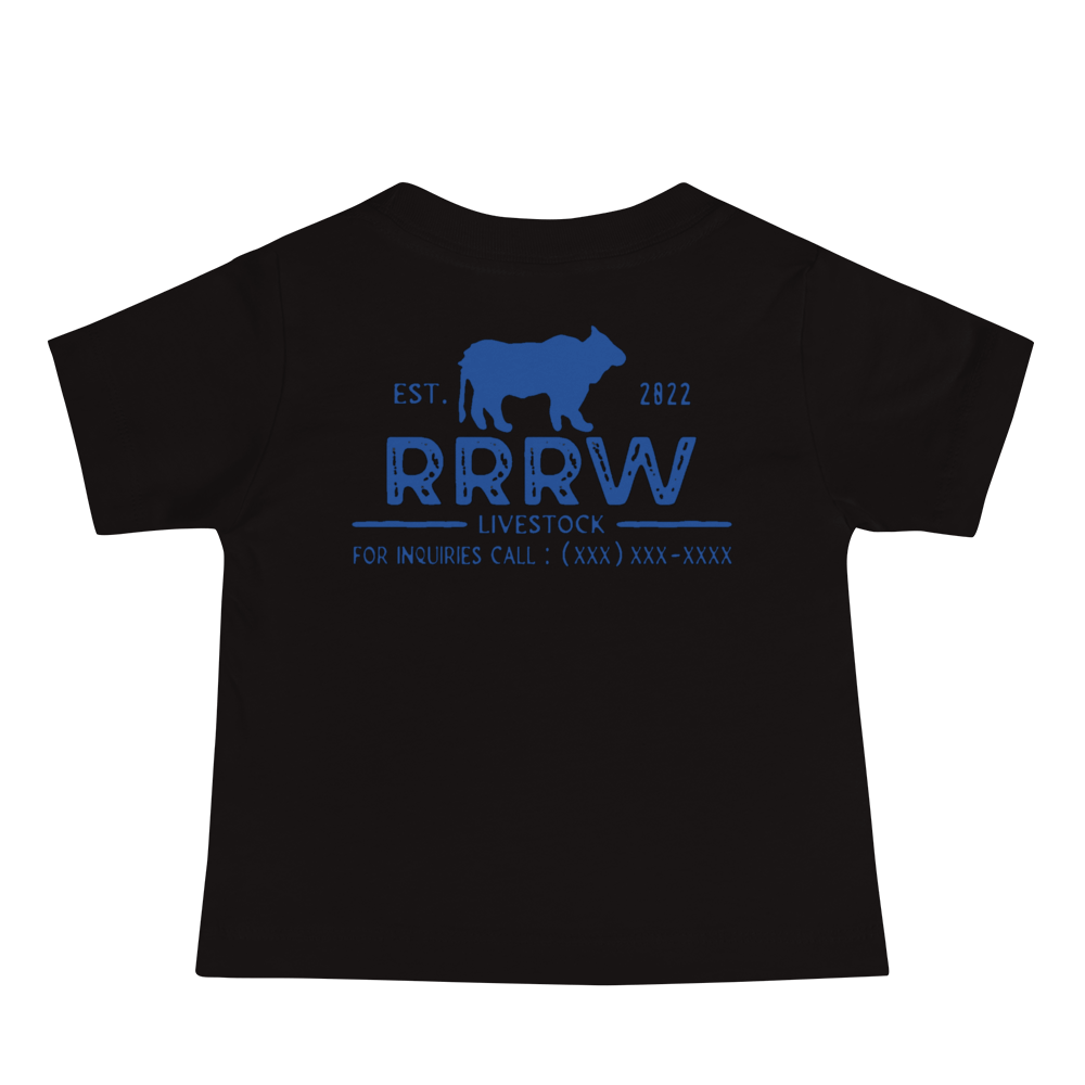 Infant Livestock tee (black)