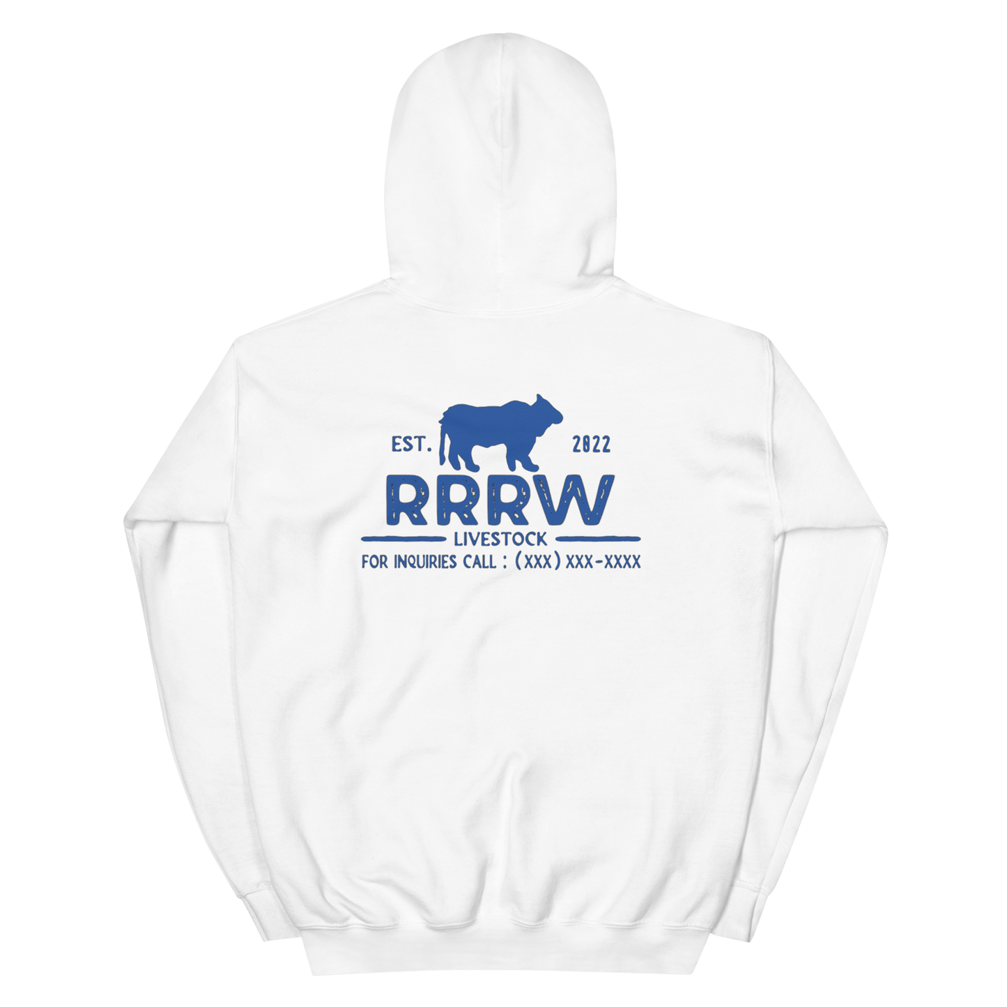 The Livestock Hoodie (white)