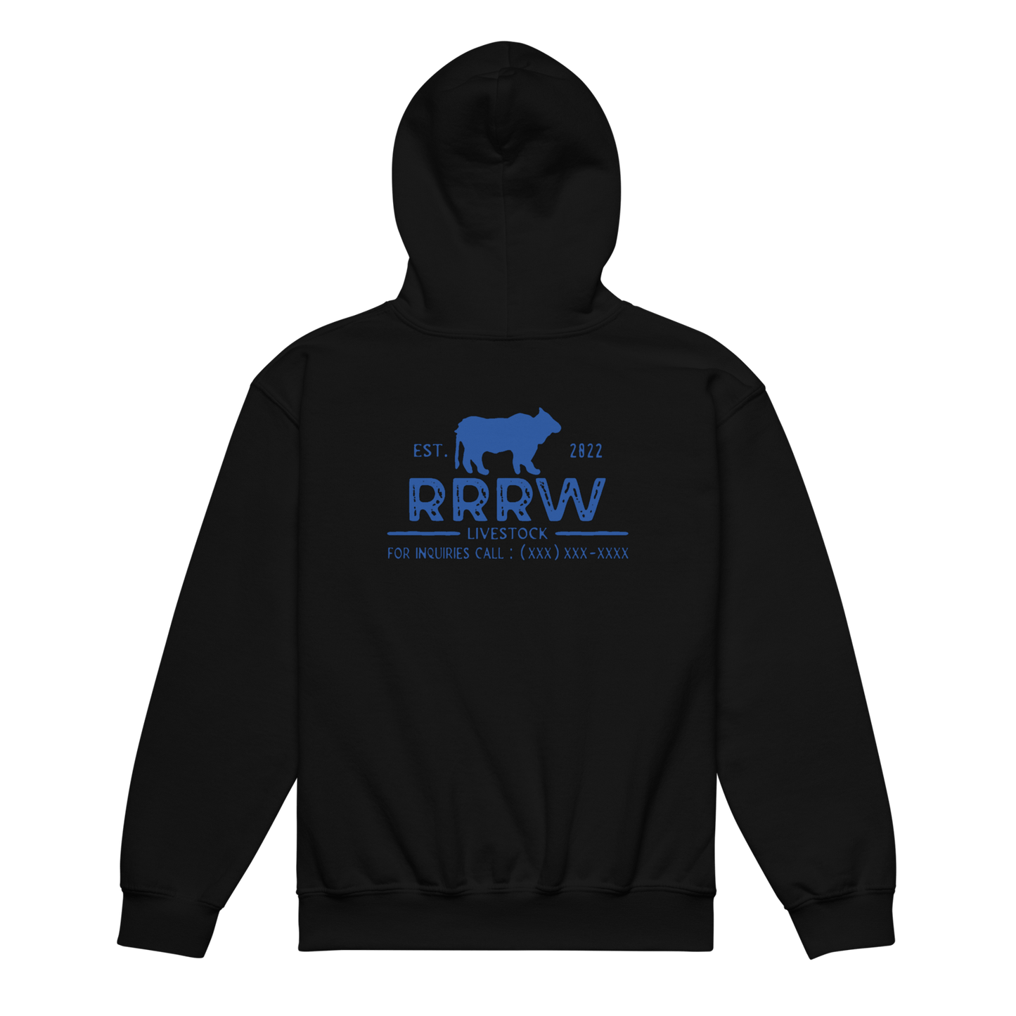 Youth Livestock Hoodie (black)