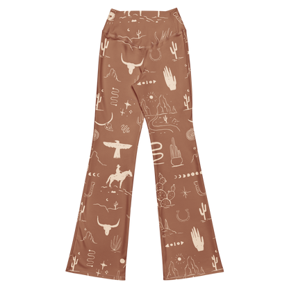 Desert Dreamscape Flare Leggings