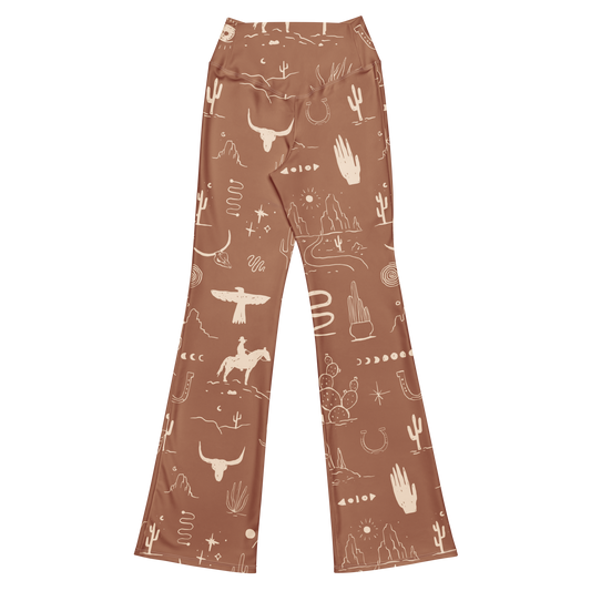 Desert Dreamscape Flare Leggings