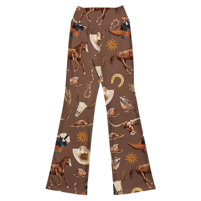 Cowgirl Trail Flare Leggings