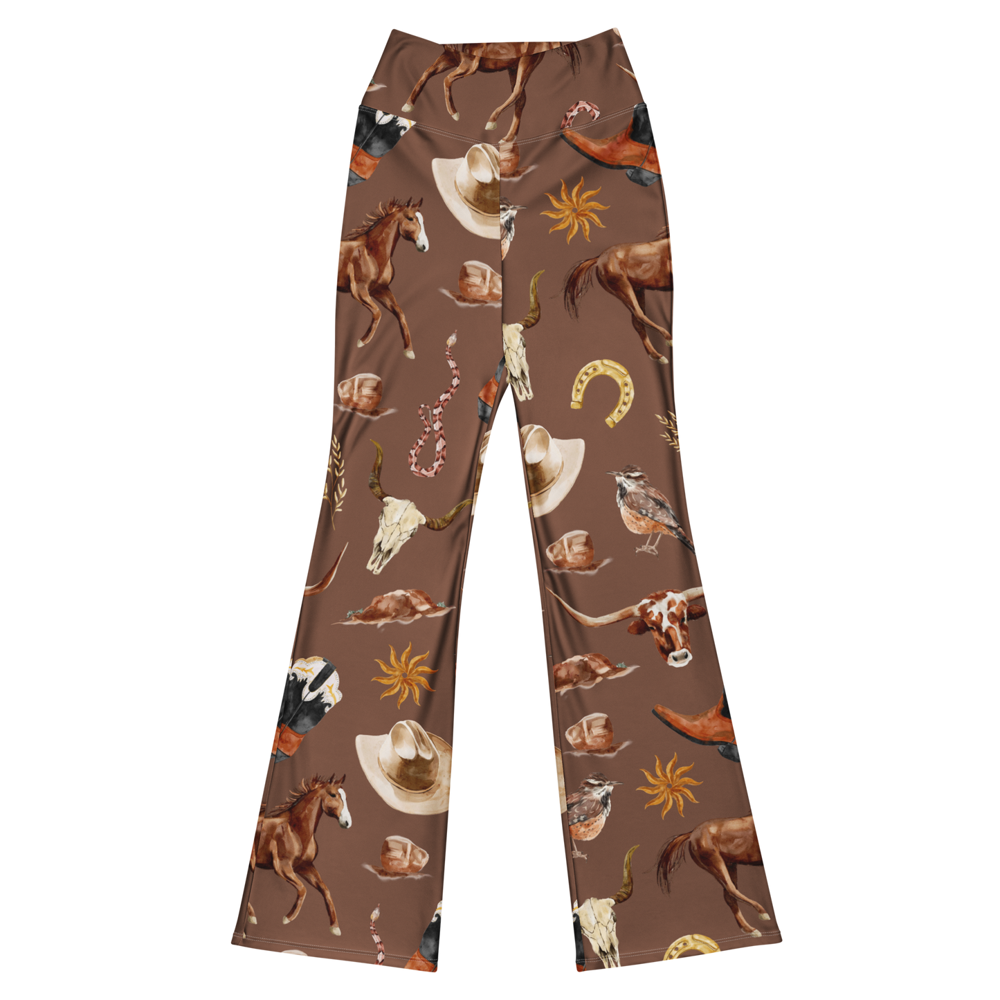 Cowgirl Trail Flare Leggings