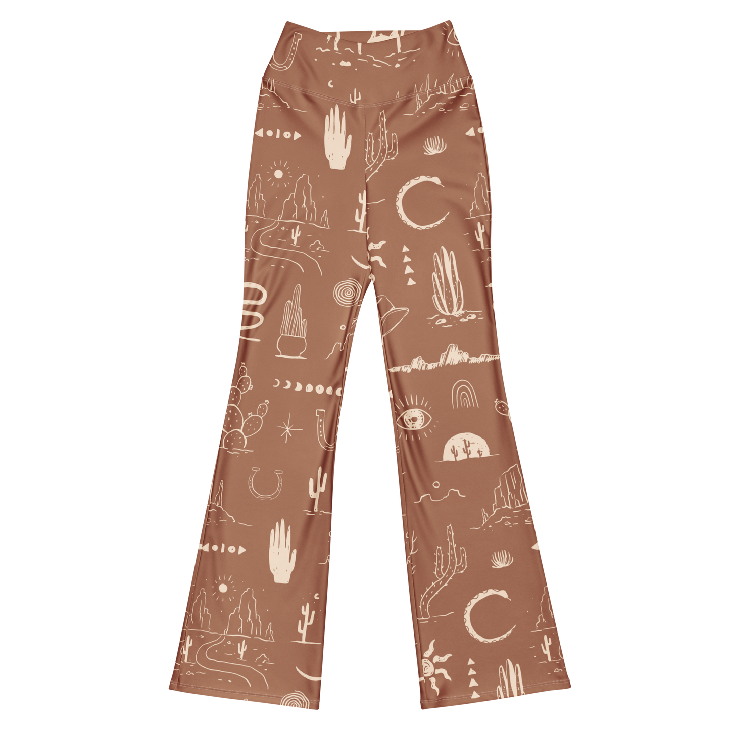 Desert Dreamscape Flare Leggings