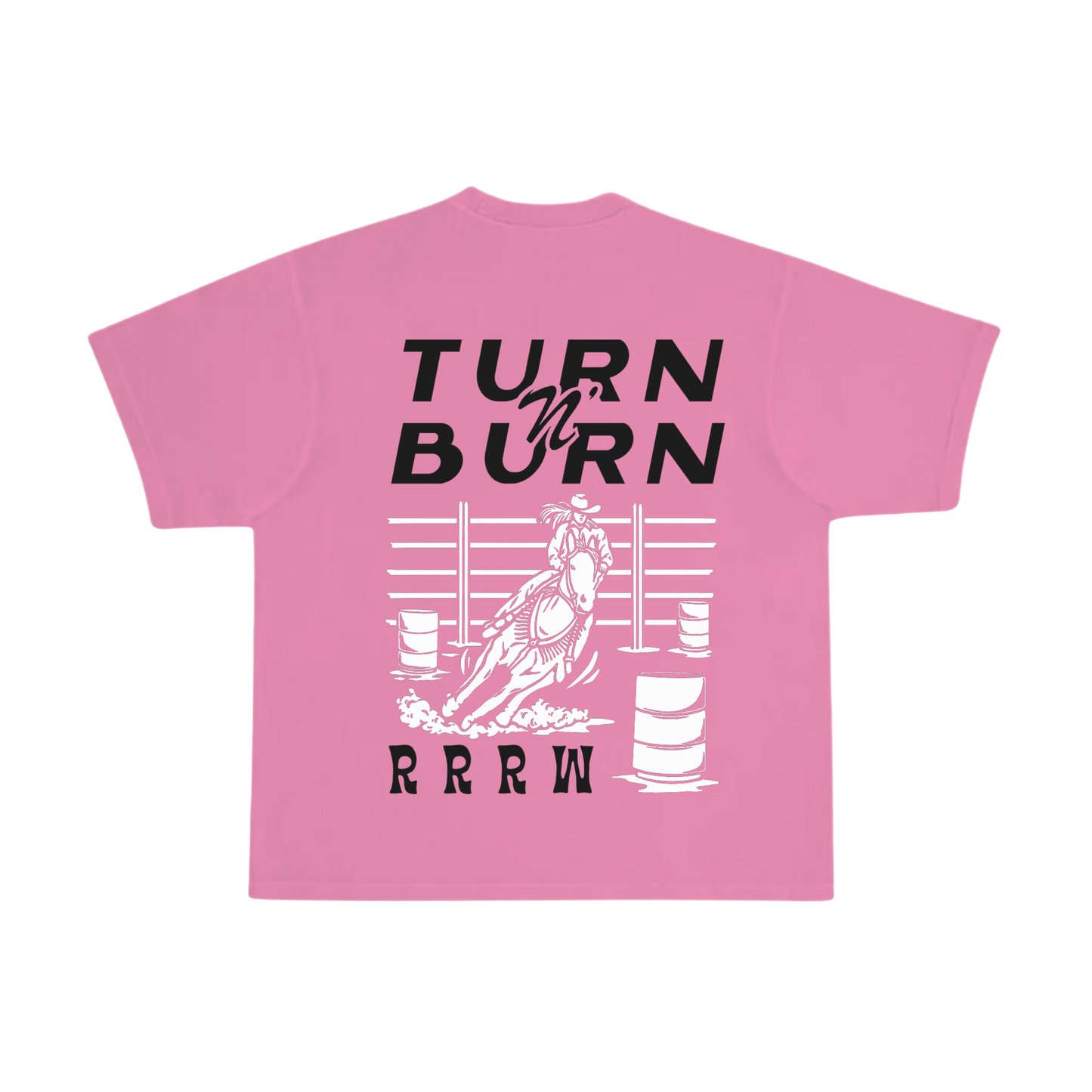 Turn N' Burn Tee (pink)