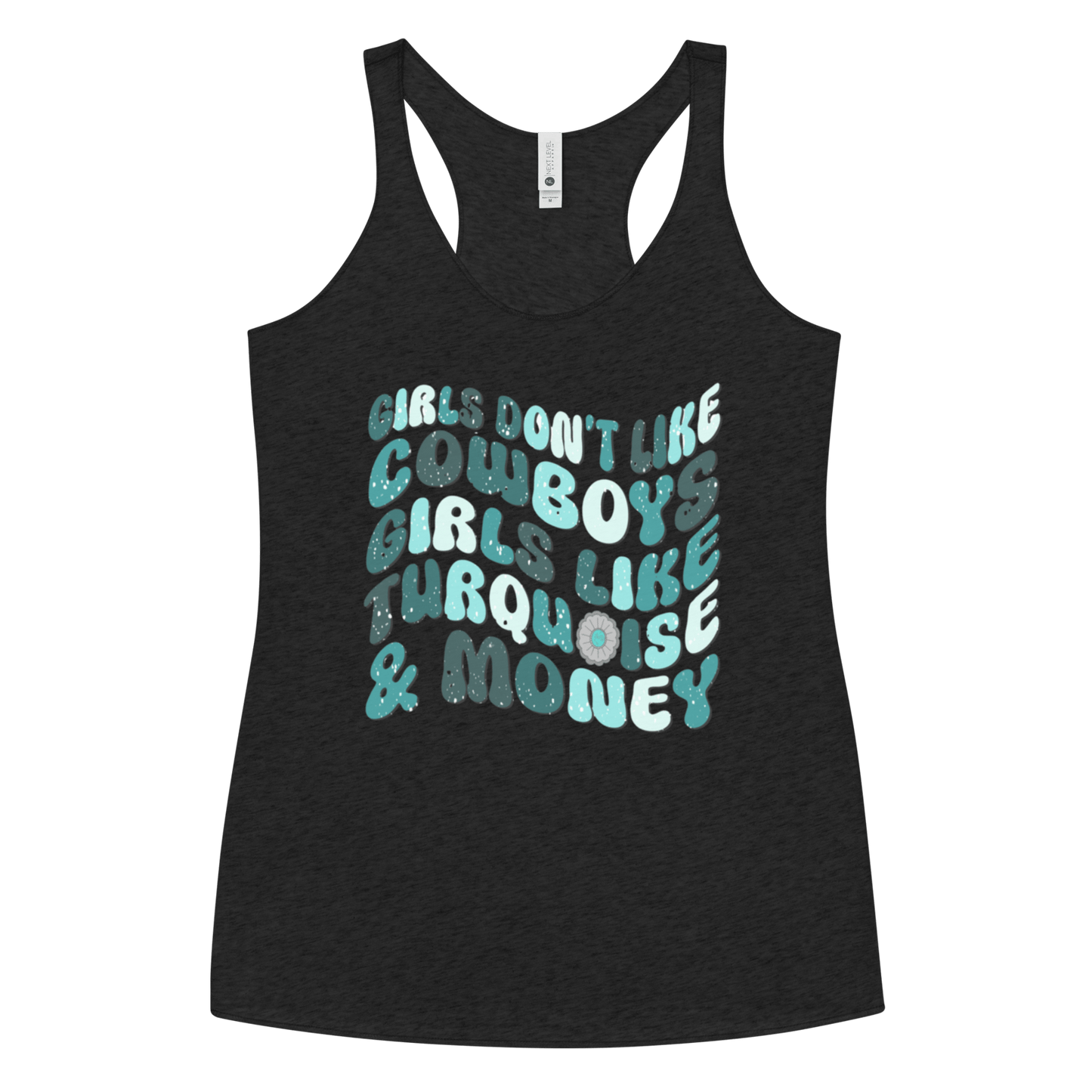 Girls Like Turquoise Tank Top