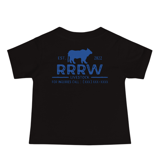 Infant Livestock tee (black)