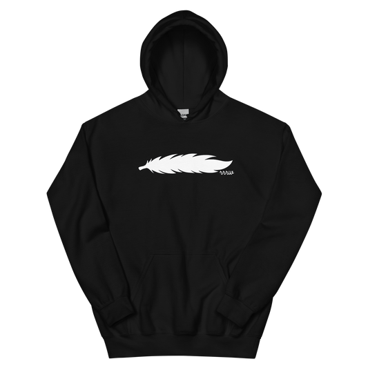 The Feather Hoodie (black)