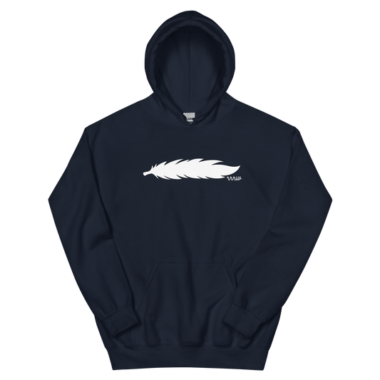 The Feather Hoodie (navy)