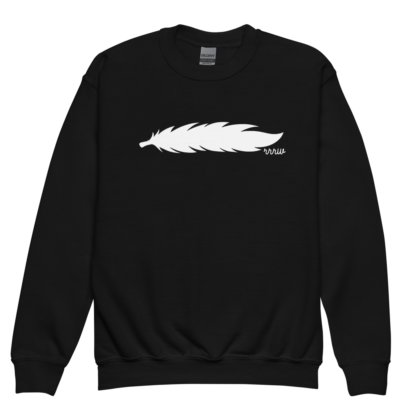 Youth Feather Sweatshirt (black)