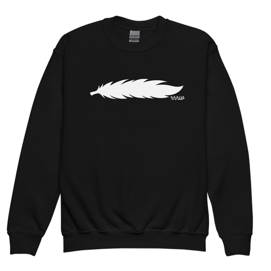 Youth Feather Sweatshirt (black)