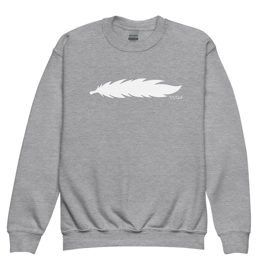 Youth Feather Sweatshirt (grey)