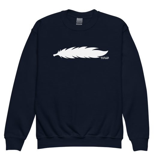 Youth Feather Sweatshirt (navy)